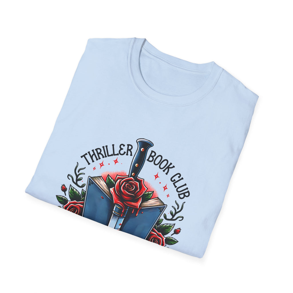 Thriller Book Club T-Shirt — “We Like Our Books Twisted” Graphic Tee