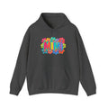 Mimi Floral Hoodie — Colorful Retro Flower Graphic Sweatshirt