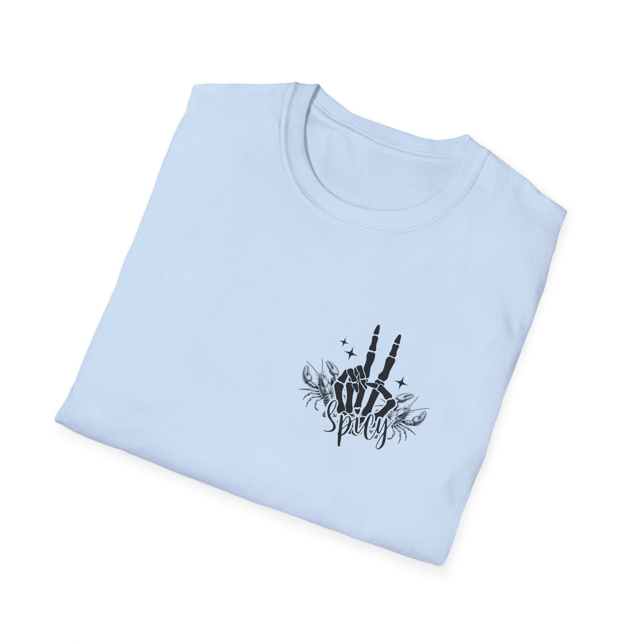 Double-sided Skeleton Woman Holding Lobster Tee — "I’m Not a Hot Mess, I’m a Hot Disaster" Graphic T-Shirt