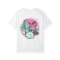 Graphic T-Shirt — Pastel 'Good Vibes' Disco Design (Alami Nu)