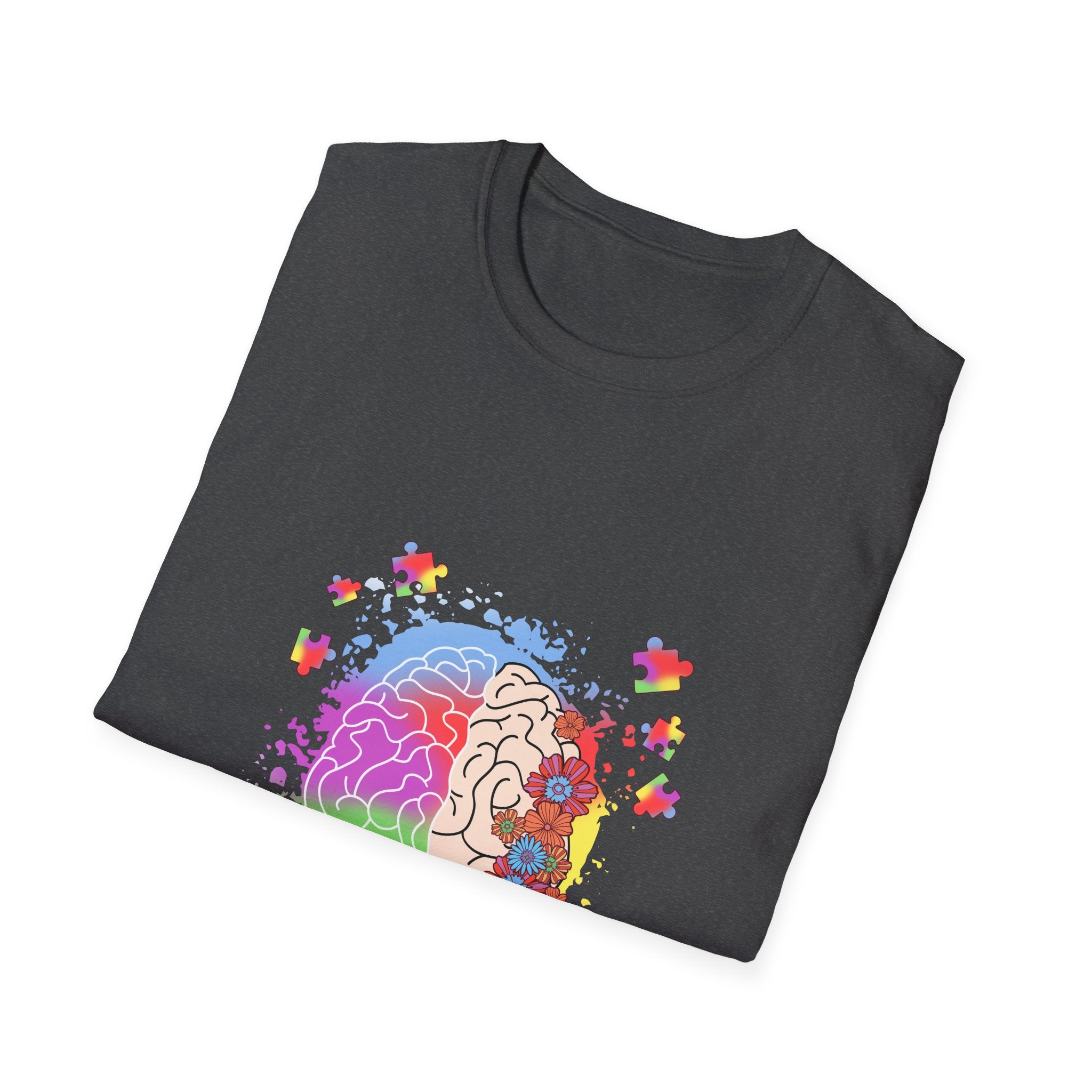 Autism Awareness Brain Puzzle T-Shirt