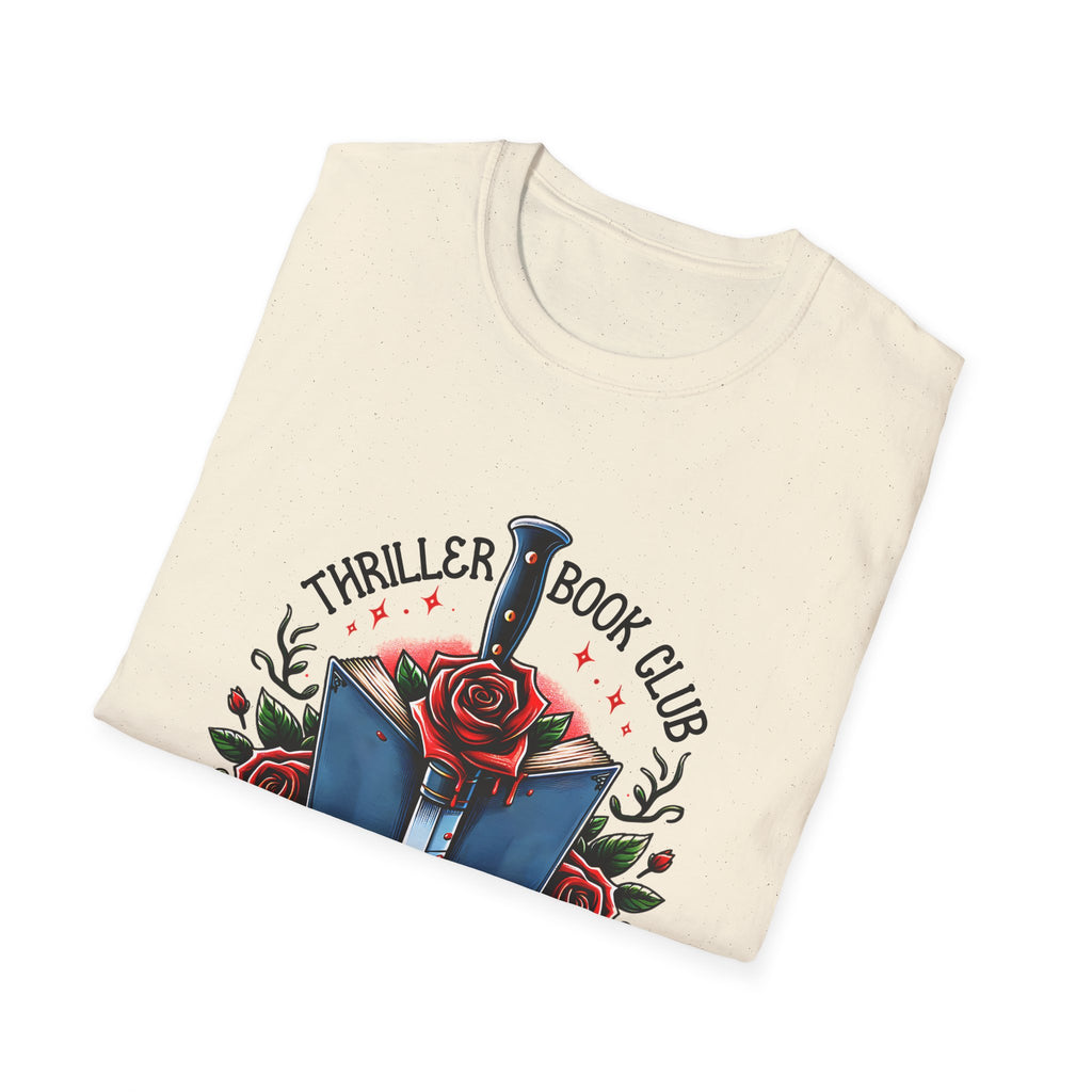 Thriller Book Club T-Shirt — “We Like Our Books Twisted” Graphic Tee