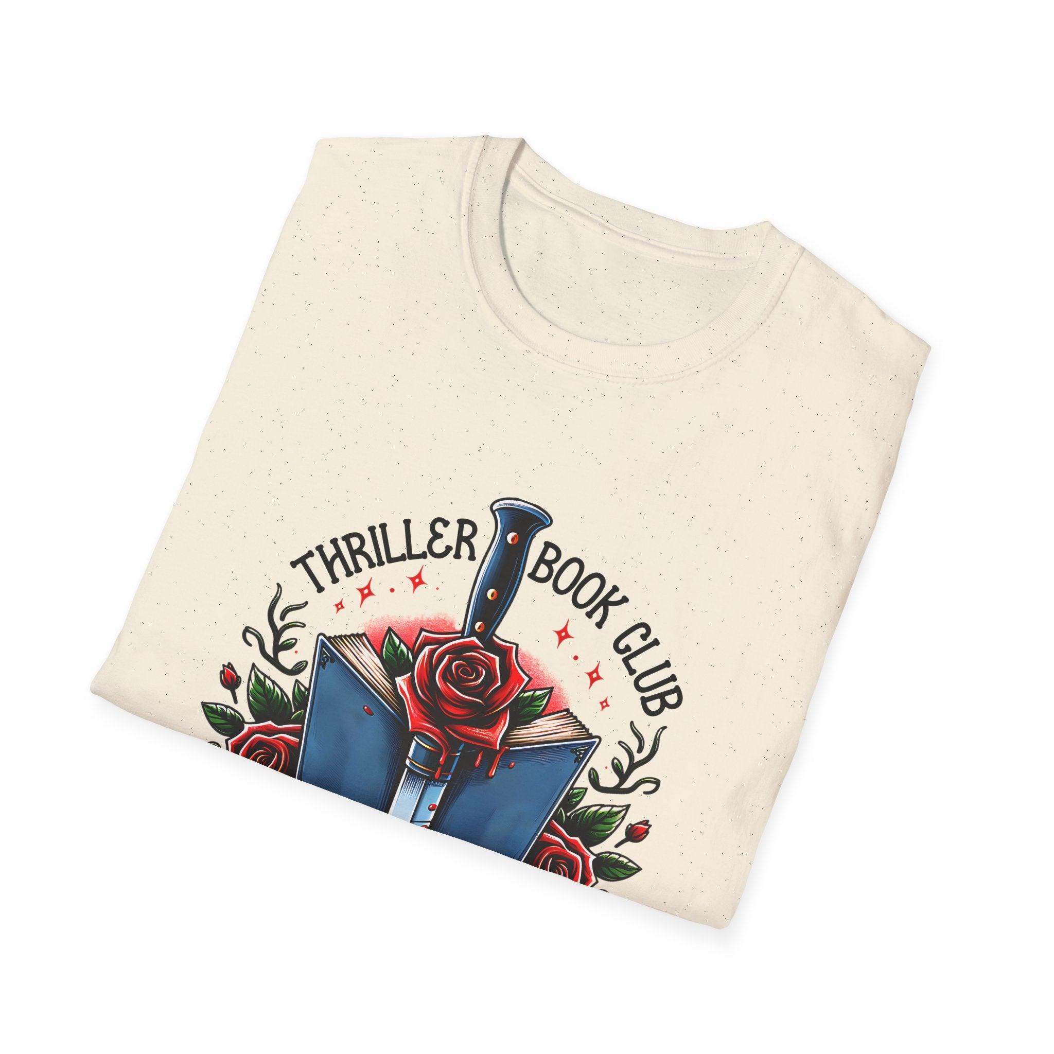 Thriller Book Club T-Shirt — “We Like Our Books Twisted” Graphic Tee