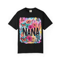 Nana Floral Butterfly T-Shirt — Colorful Grandma Gift for Mother’s Day
