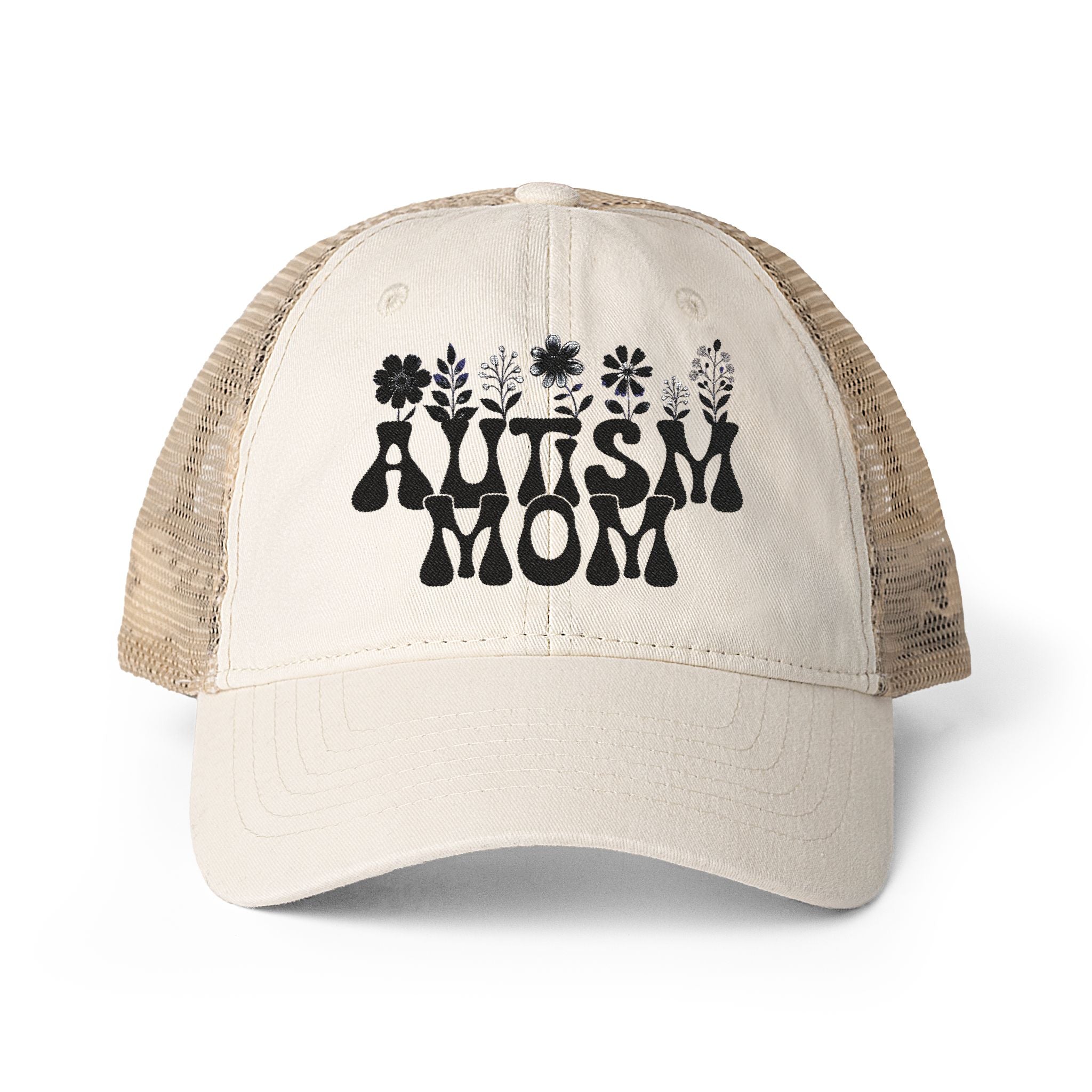 Women's Washed Mesh-Back Cap