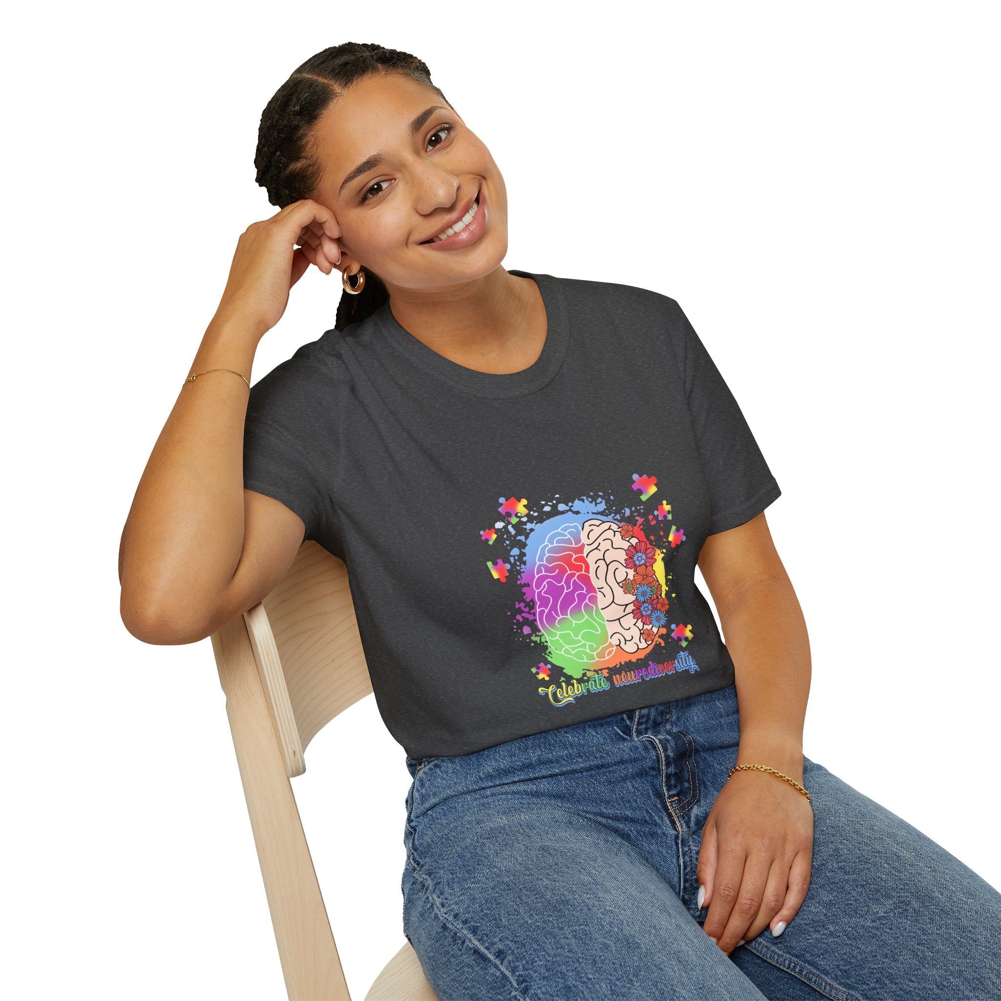Autism Awareness Brain Puzzle T-Shirt
