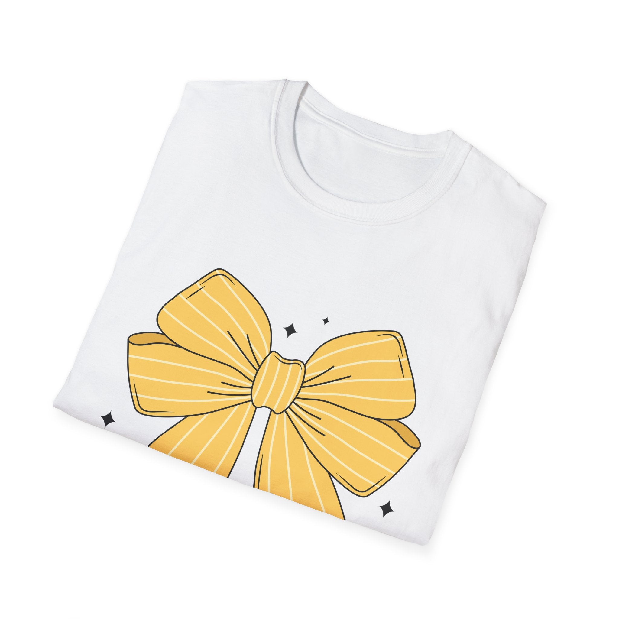 Pencil Bow T-Shirt — Cute School Teacher Gift Tee