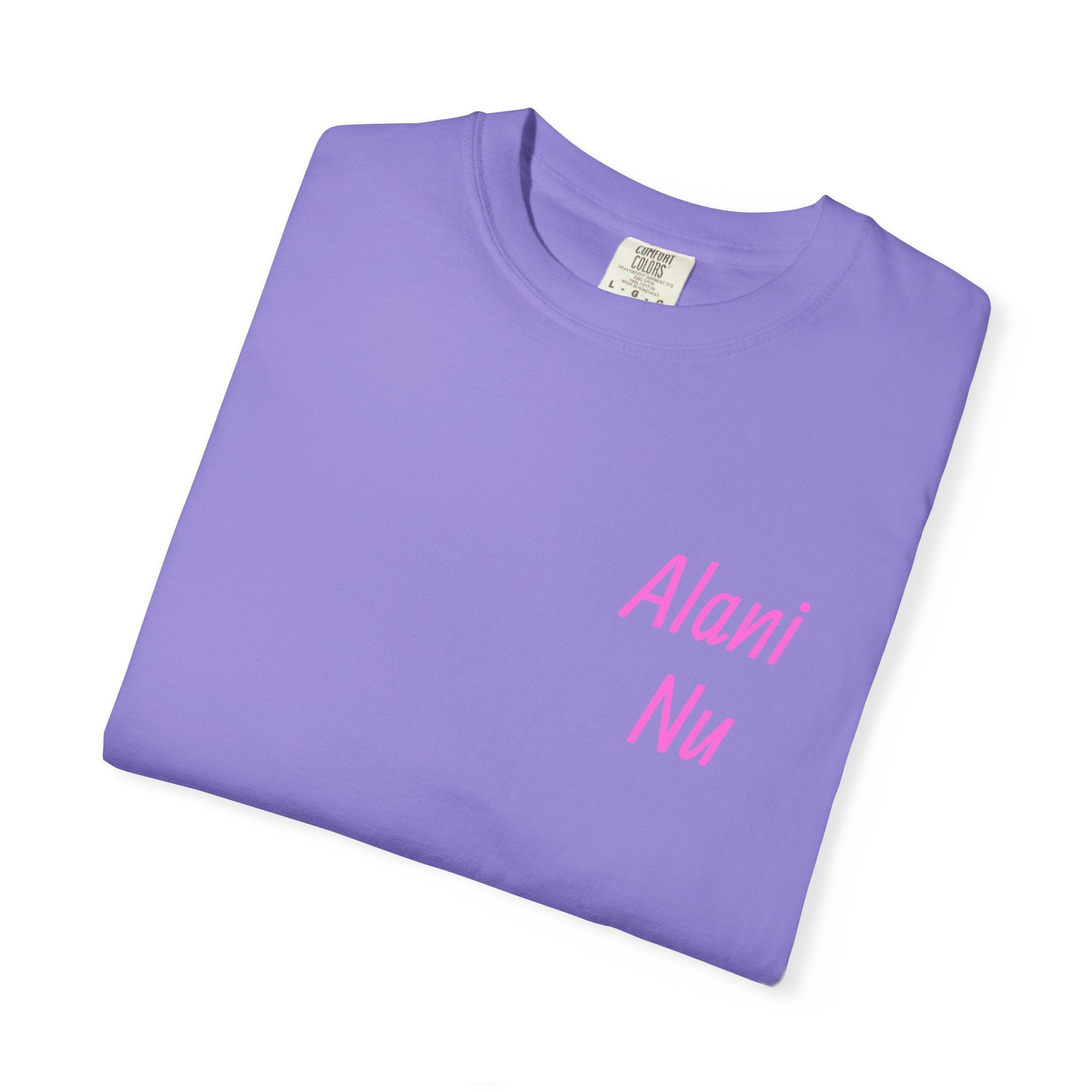 Aloha Nu Graphic T-Shirt — Tropical Hibiscus Drink Design