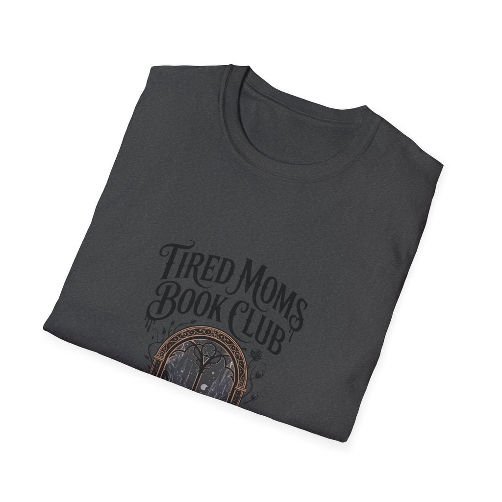 Tired Moms Book Club T-Shirt — Cozy Reading Tee for Book-Loving Moms