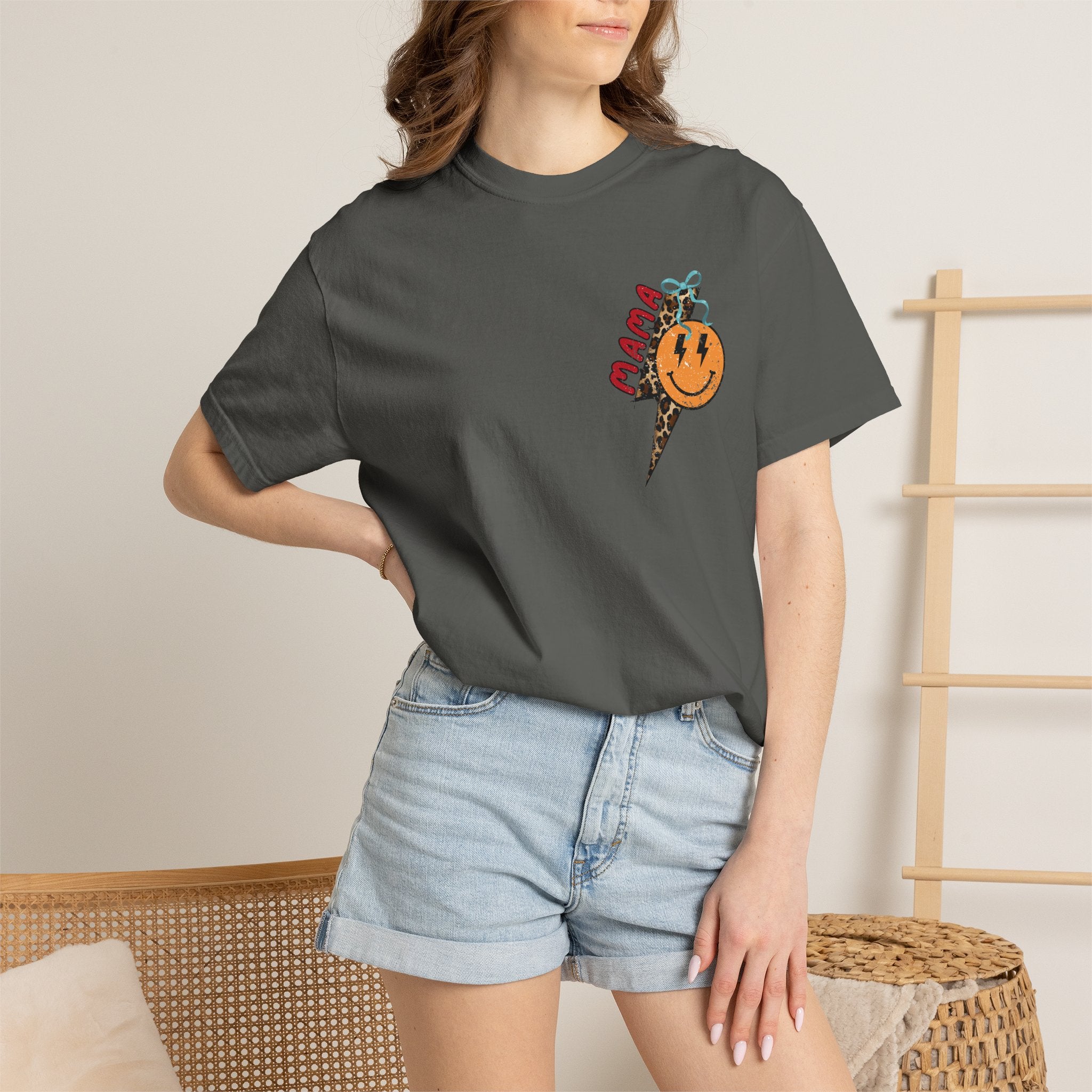 Retro Casino Smile T-Shirt – Busy Raising Hell Graphic Tee