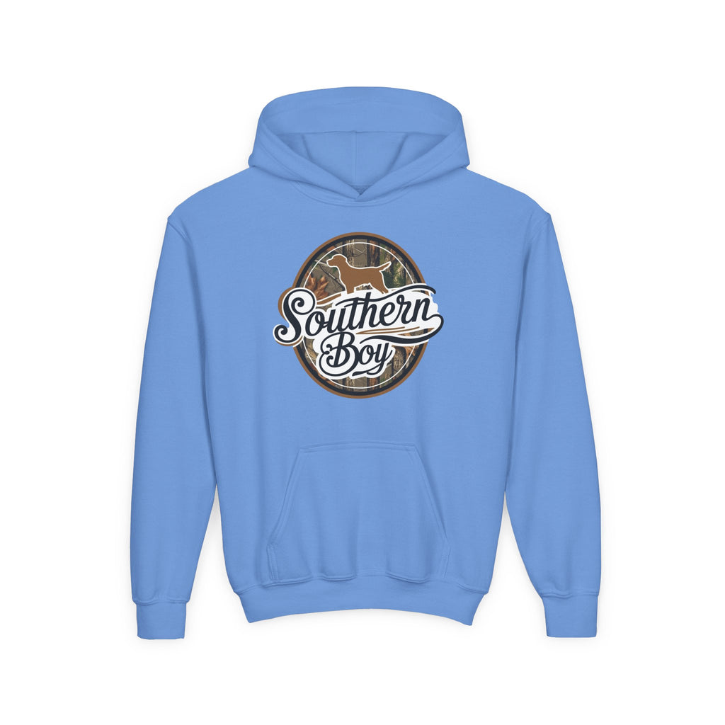 Youth Hoodie - "Southern Boy" Vintage Camo Logo