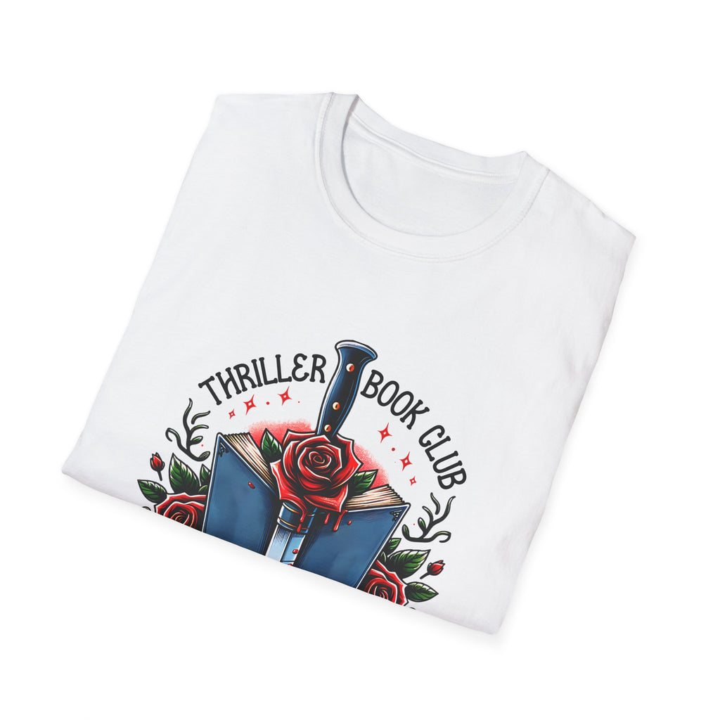 Thriller Book Club T-Shirt — “We Like Our Books Twisted” Graphic Tee
