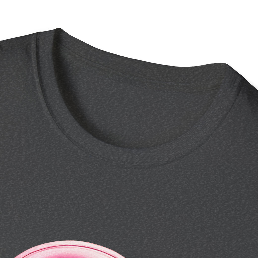 Headphones & Roses T‑Shirt — "Who Needs Friends When You Have Headphones" Graphic Tee