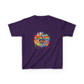 Kids T-Shirt — Color Outside the Lines Rainbow Drip Tee