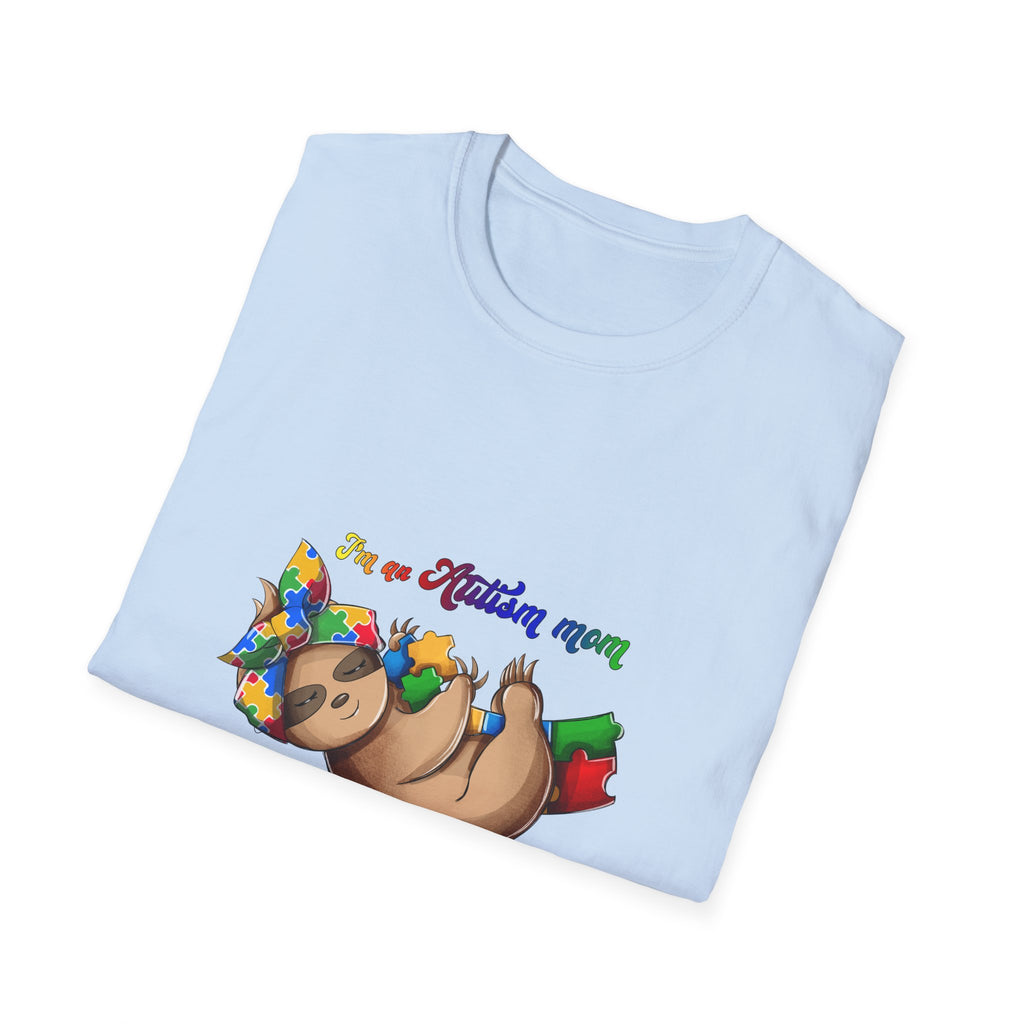 Sloth Pride T-Shirt — "I’m a Flirtin' Mama, I don’t have to be perfect, I make you today" Cute Rainbow Relaxed Tee