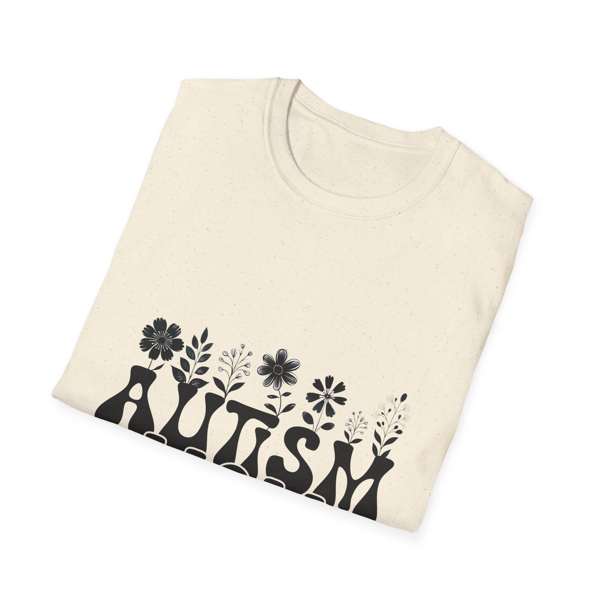 Autism Mom T-Shirt — Floral Retro 'Autism Mom' Tee for Proud Moms