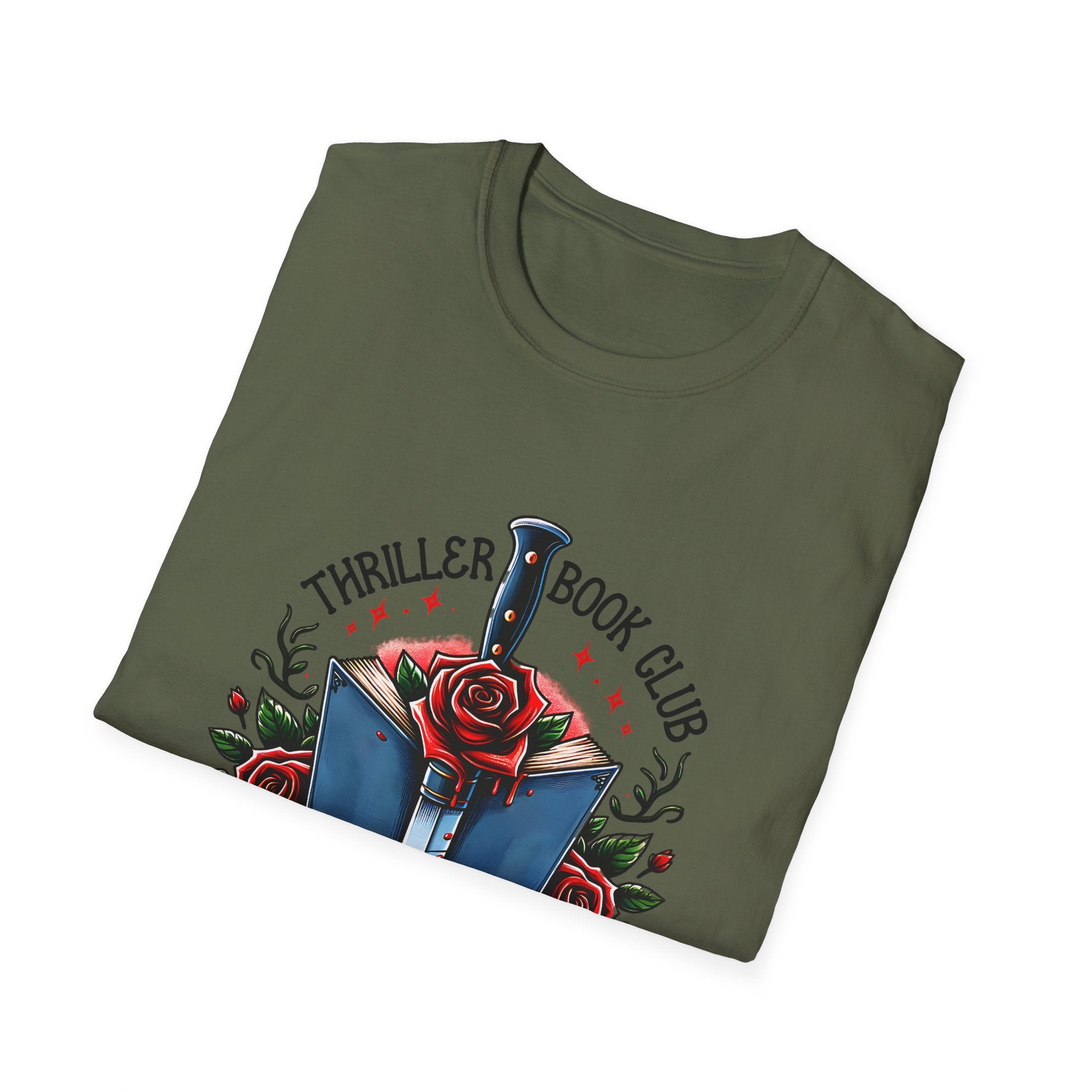 Thriller Book Club T-Shirt — “We Like Our Books Twisted” Graphic Tee