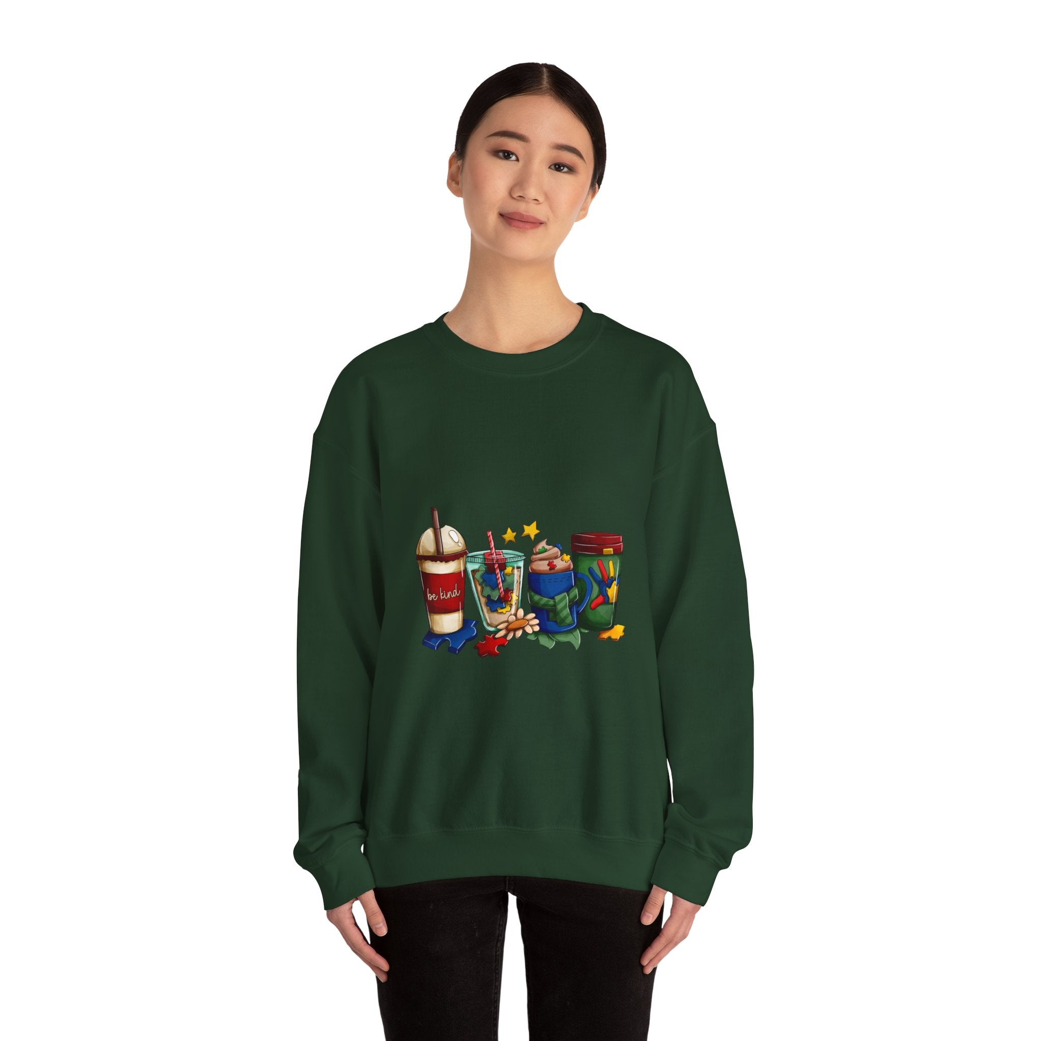 Candy Sodas Crewneck Sweatshirt – Retro Candy Drink Graphic