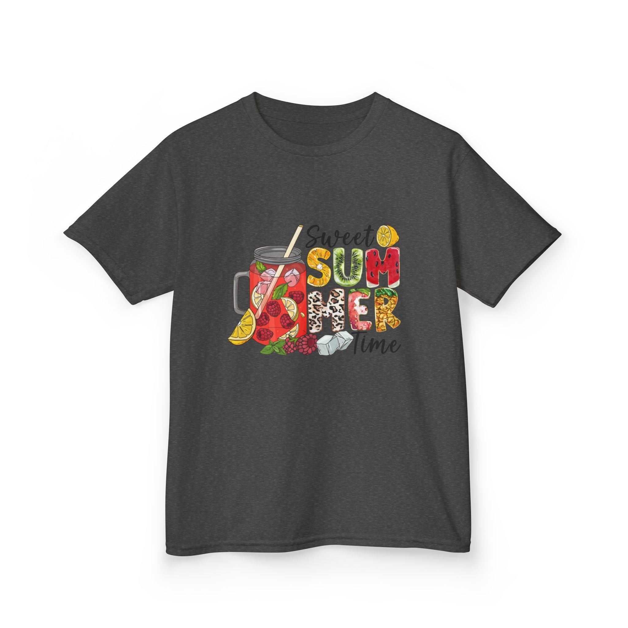Kids Tee — "Sweet Summer Time" Fruit Pitcher Graphic