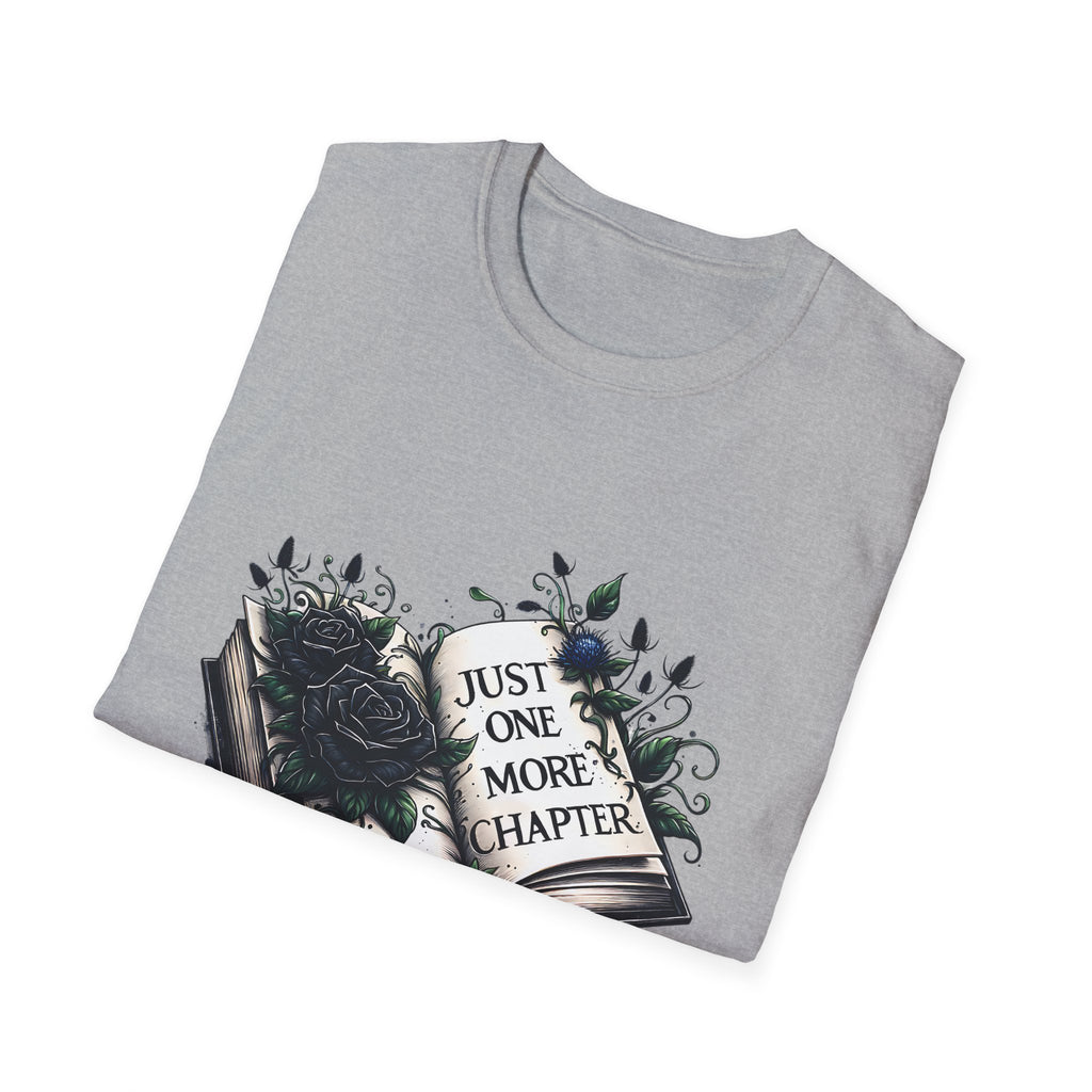 T-Shirt — "Just One More Chapter" Book Lover Tee