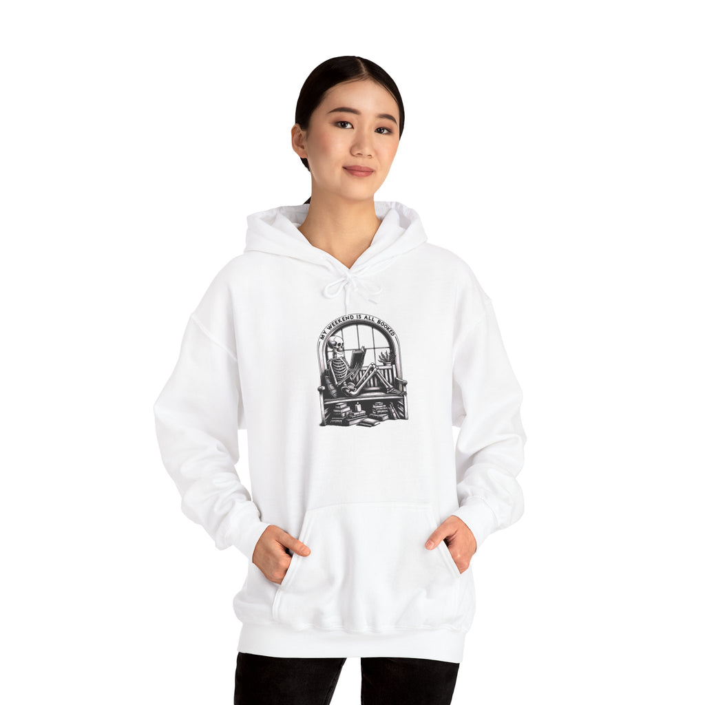 Hoodie — Vintage Observatory Telescope Illustration