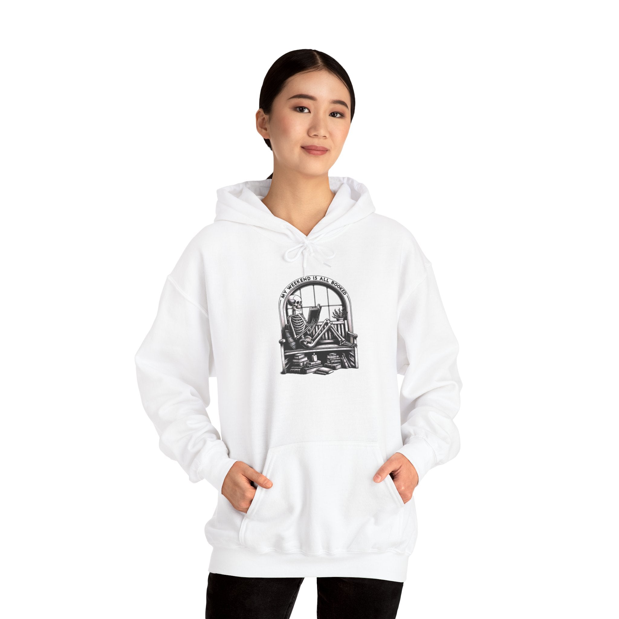 Hoodie — Vintage Observatory Telescope Illustration
