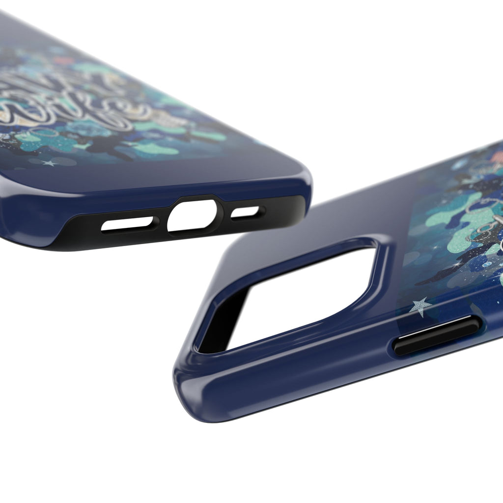 Navy Wife Tough Phone Case — Military Camouflage Protective Phone Cover, Perfect Gift for Navy Spouses