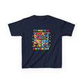 Kids 'It's Okay to Be Different' Graphic Tee — Colorful Inclusive Cartoon Design