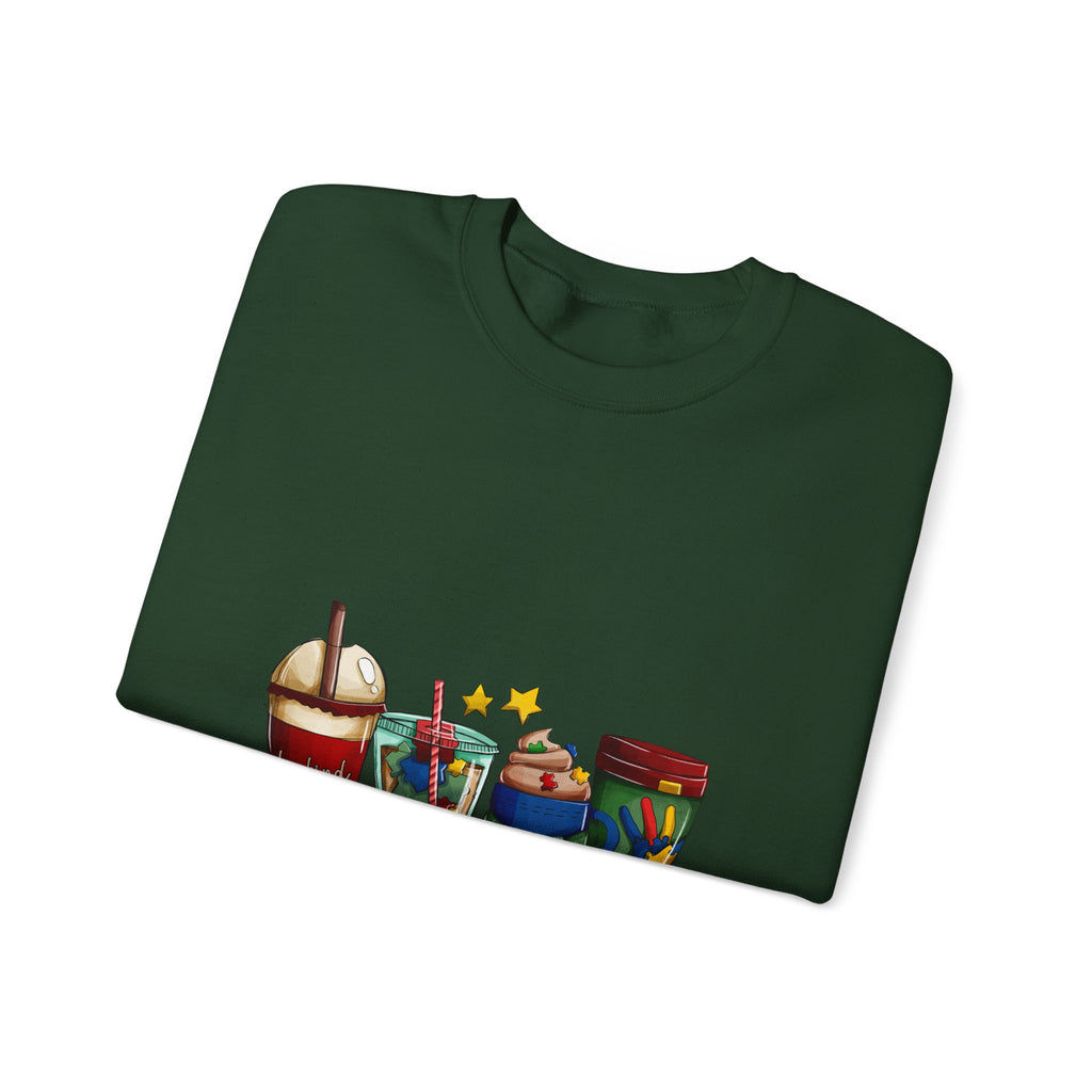 Candy Sodas Crewneck Sweatshirt – Retro Candy Drink Graphic