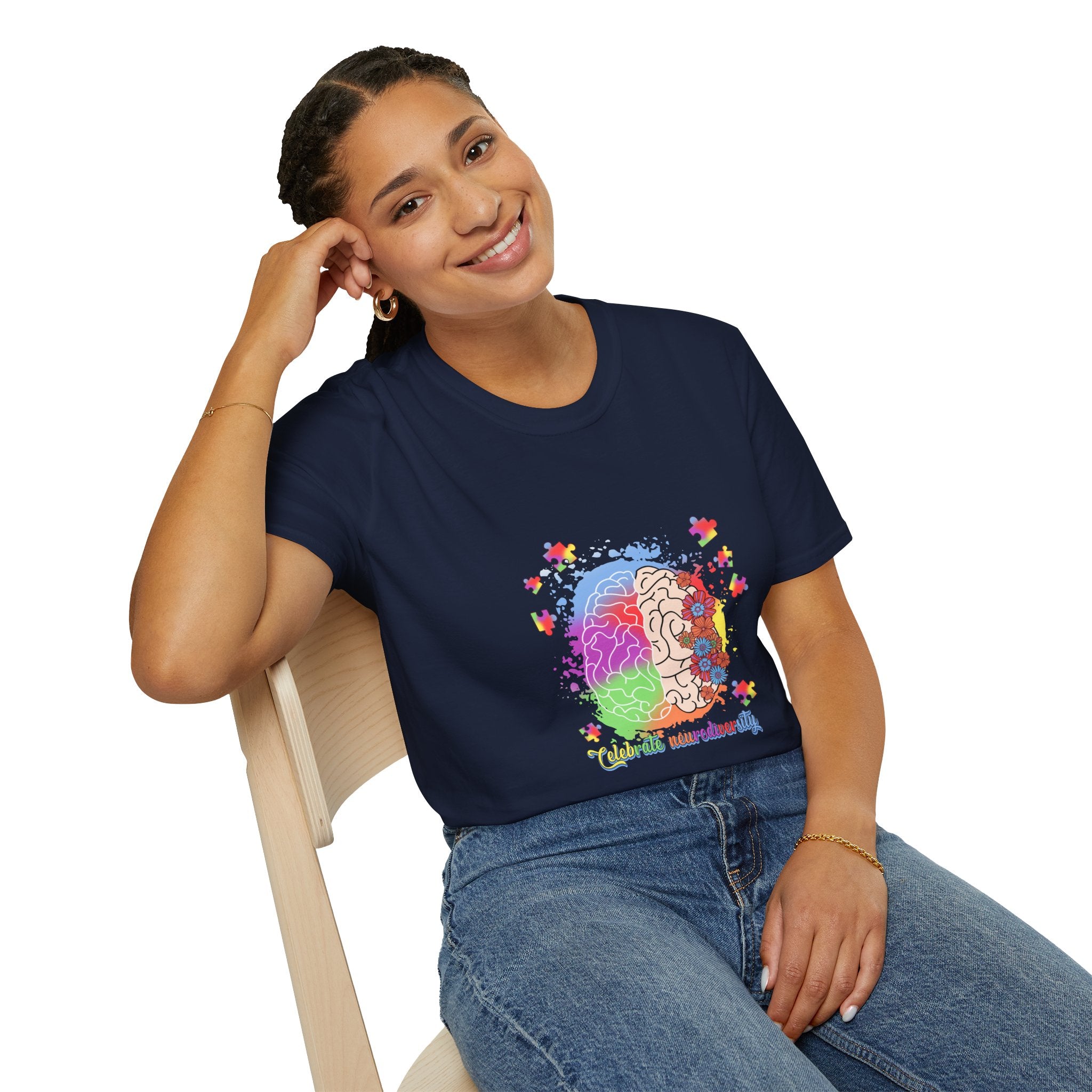 Autism Awareness Brain Puzzle T-Shirt