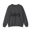 Raising My Husband Is Exhausting Sweatshirt – Funny Mama Crewneck for Tired Moms