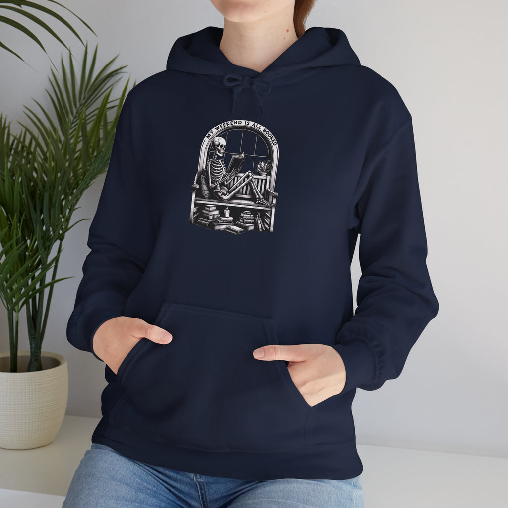 Hoodie — Vintage Observatory Telescope Illustration