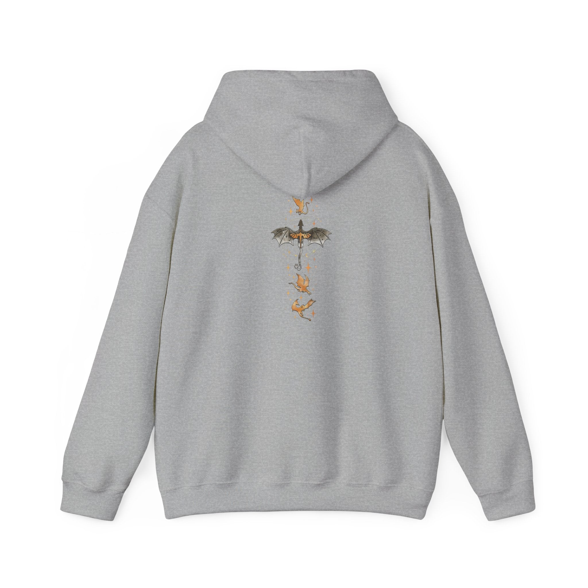 Bookish Bat Hoodie — Vintage Flying Books Graphic Pullover