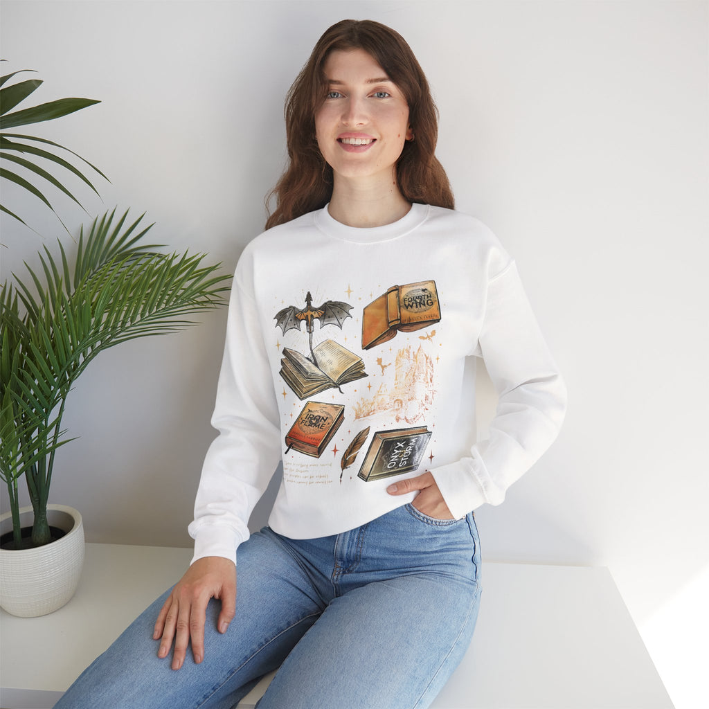 Bookish Dragon Crewneck Sweatshirt