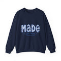 Sweatshirt — "Made for More" Floral Inspirational Crewneck