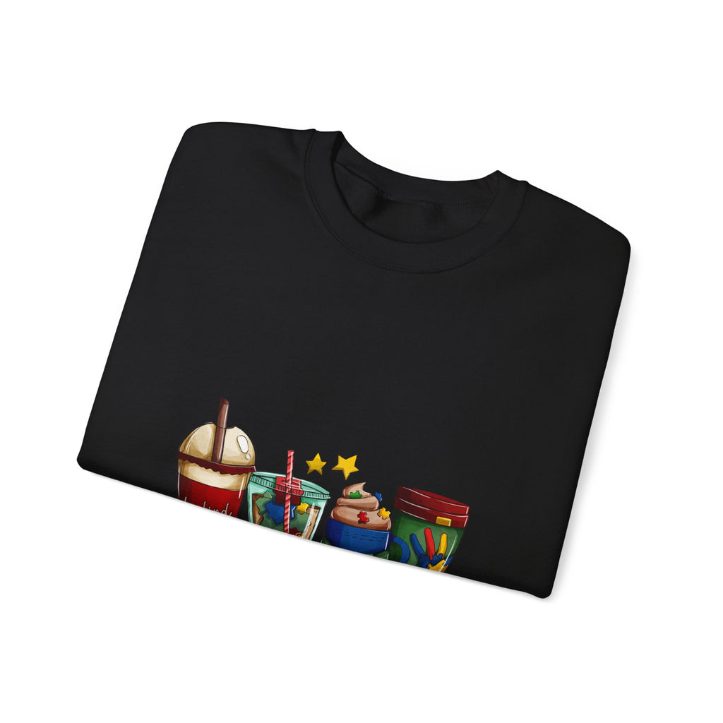 Candy Sodas Crewneck Sweatshirt – Retro Candy Drink Graphic