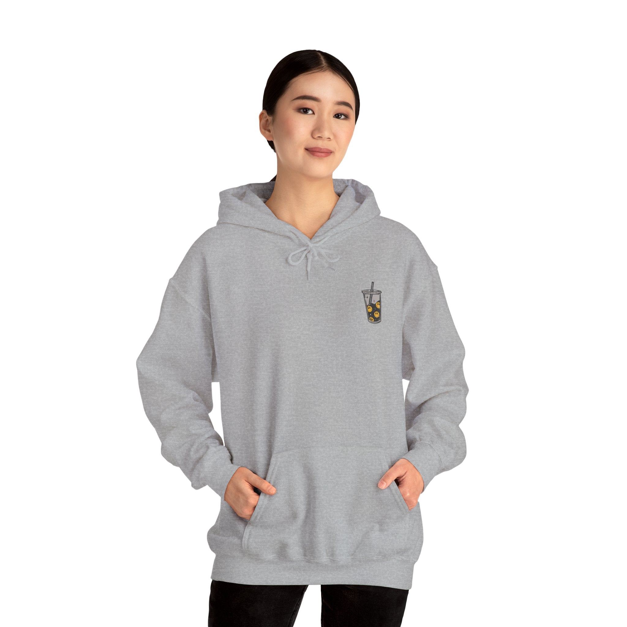 Coffee Hoodie - "Drink Some Coffee & Handle Your Business" Graphic Pullover