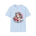 T-Shirt — Retro Pinup Reader "Just One More Chapter" Graphic Tee