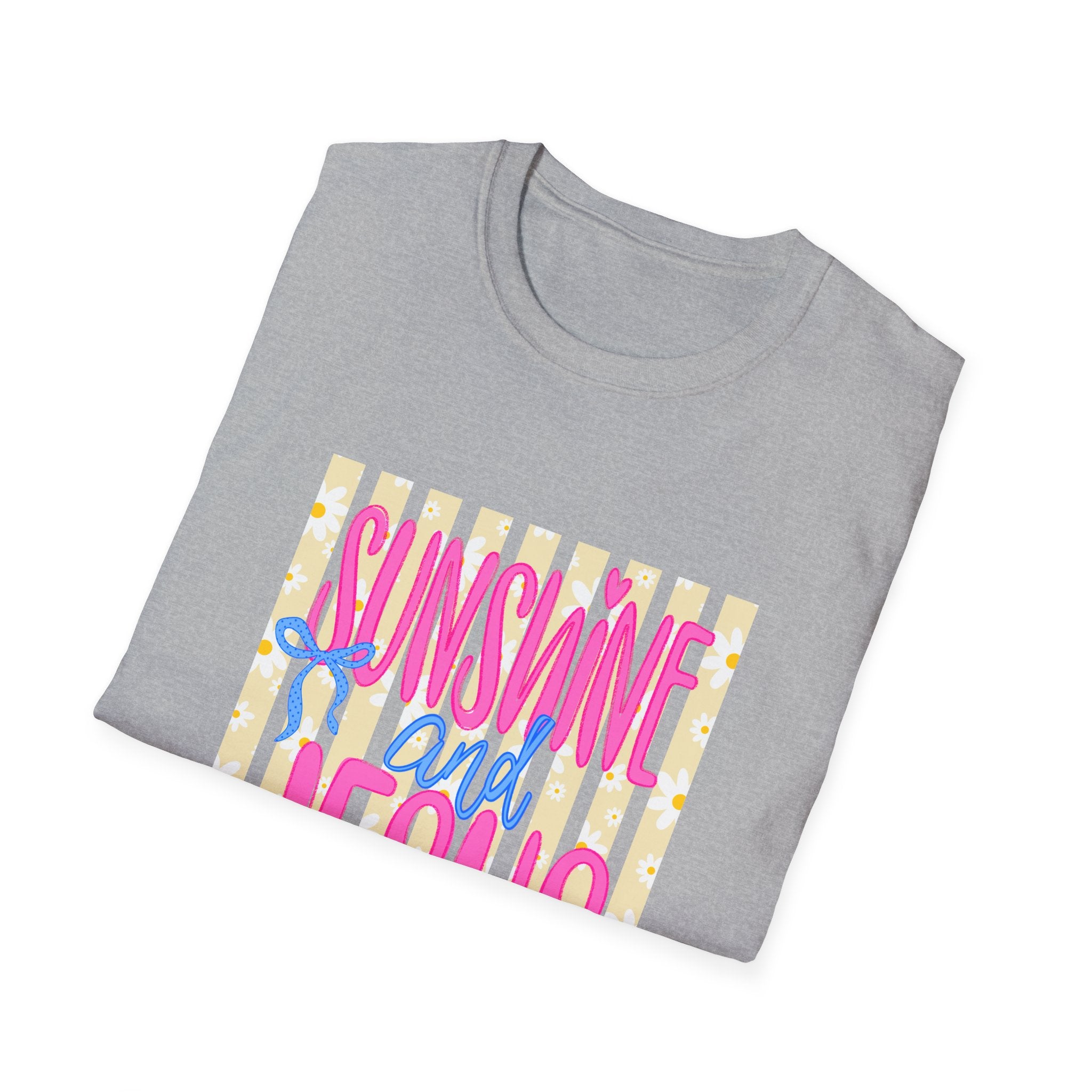Sunshine and Jesus T-Shirt — Bright Christian Faith Graphic Tee