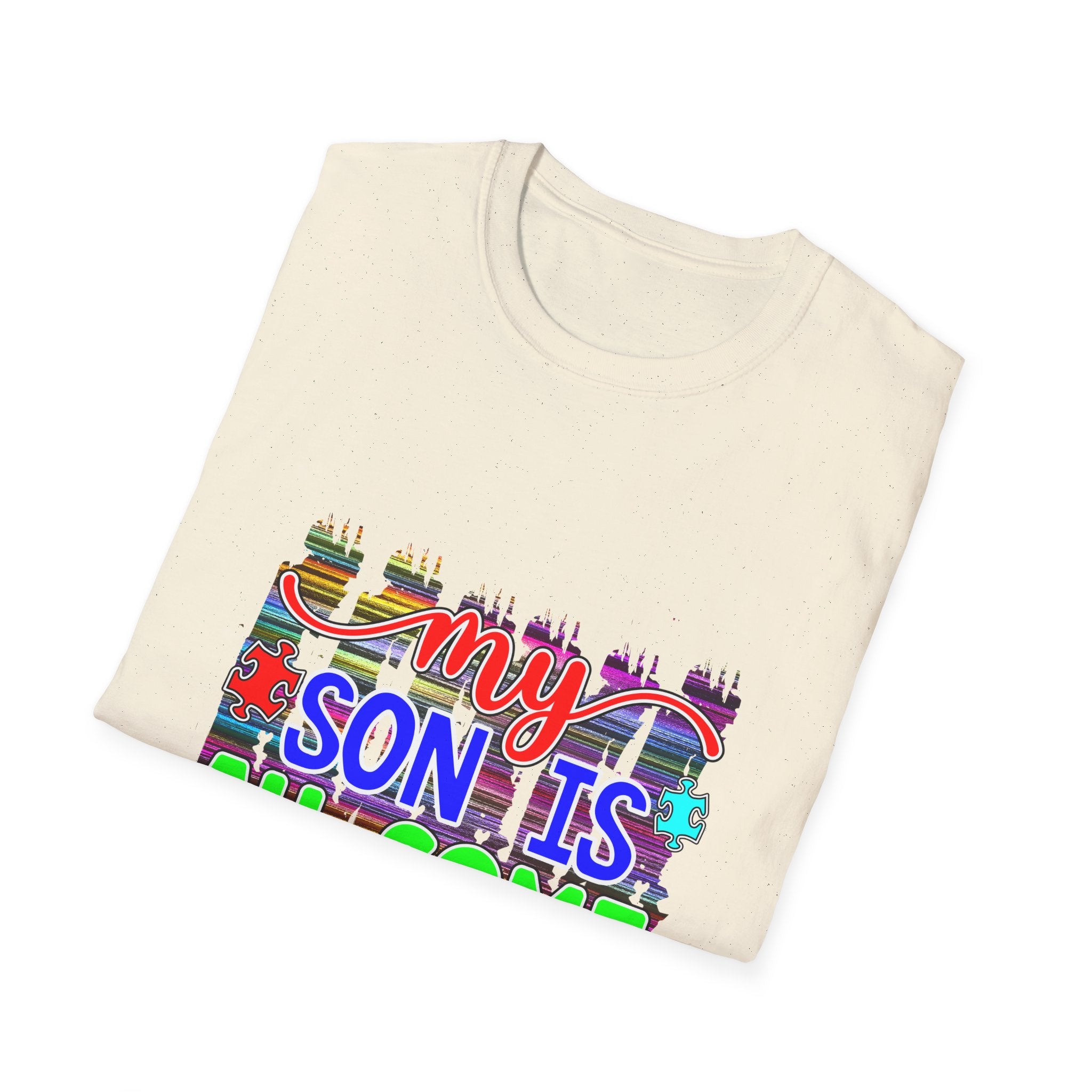 My Son Is AU-some Autism Pride T-Shirt