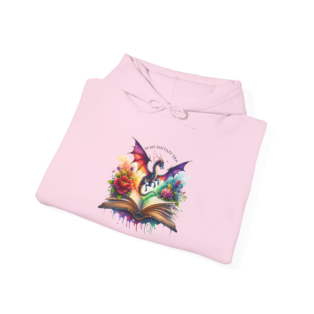 Fantasy Dragon Book Hoodie – Colorful Magic Storybook Sweatshirt