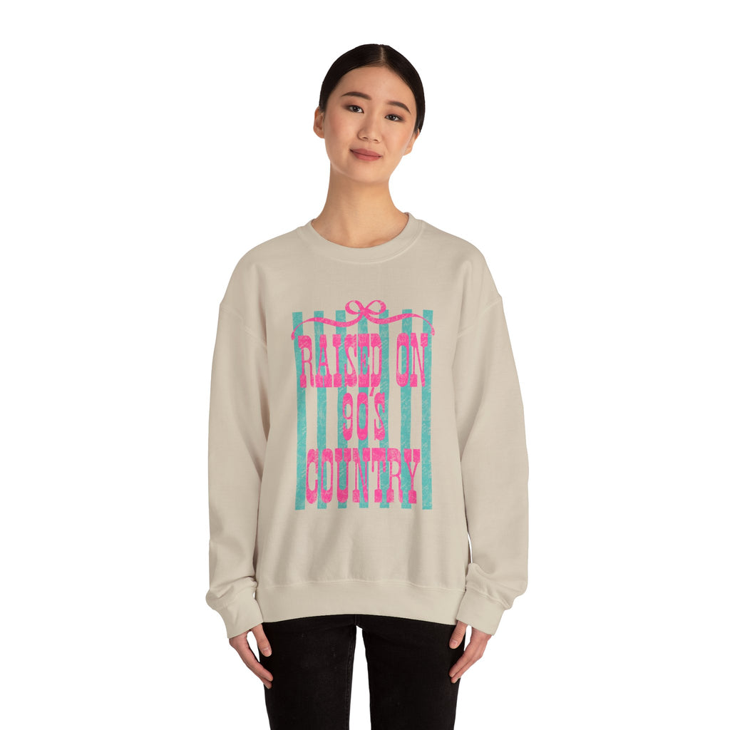 Raised on Big Country Crewneck Sweatshirt