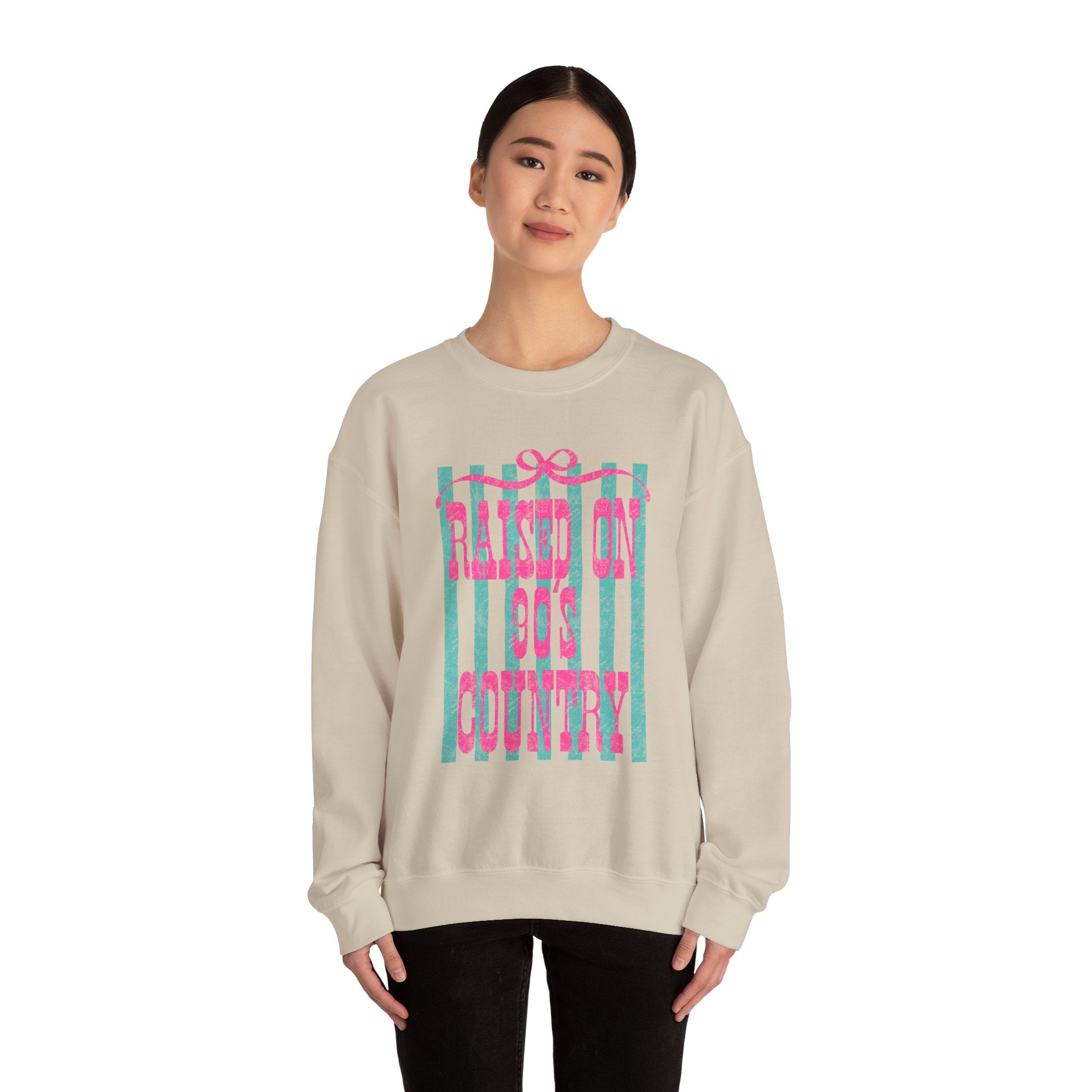 Raised on Big Country Crewneck Sweatshirt
