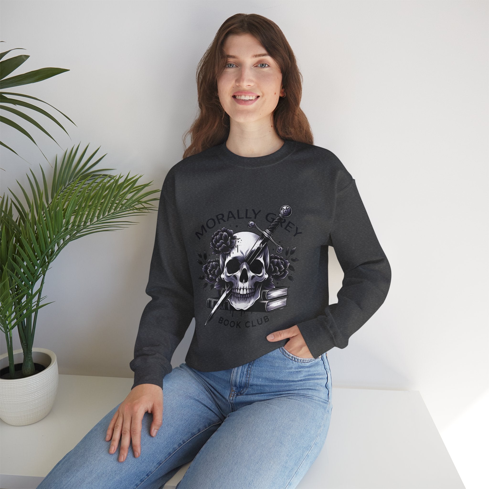 Skull & Dagger "Morally Grey" Book Club Sweatshirt