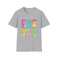 Fry-Yay Colorful Cartoon T-Shirt — Fun Fry & Fries Graphic Tee