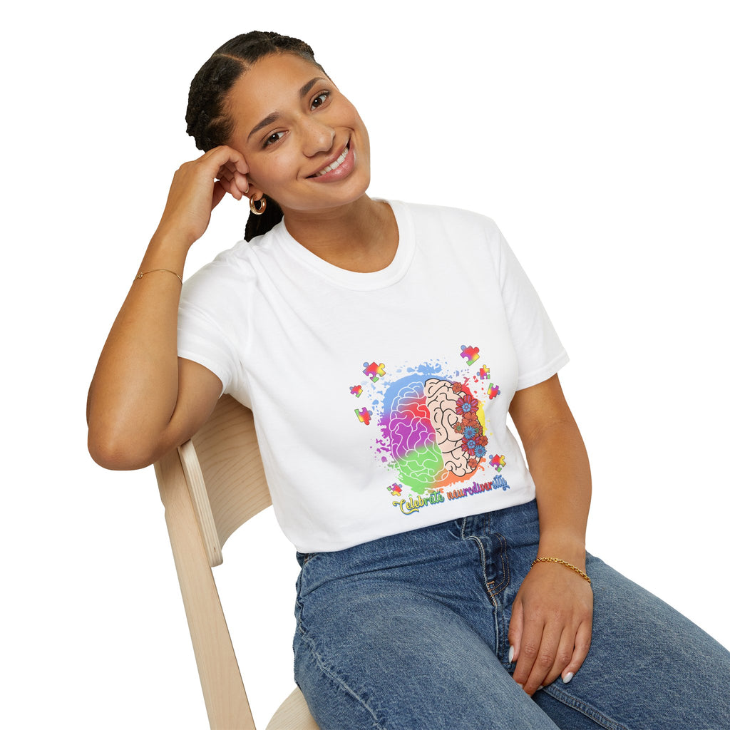 Autism Awareness Brain Puzzle T-Shirt