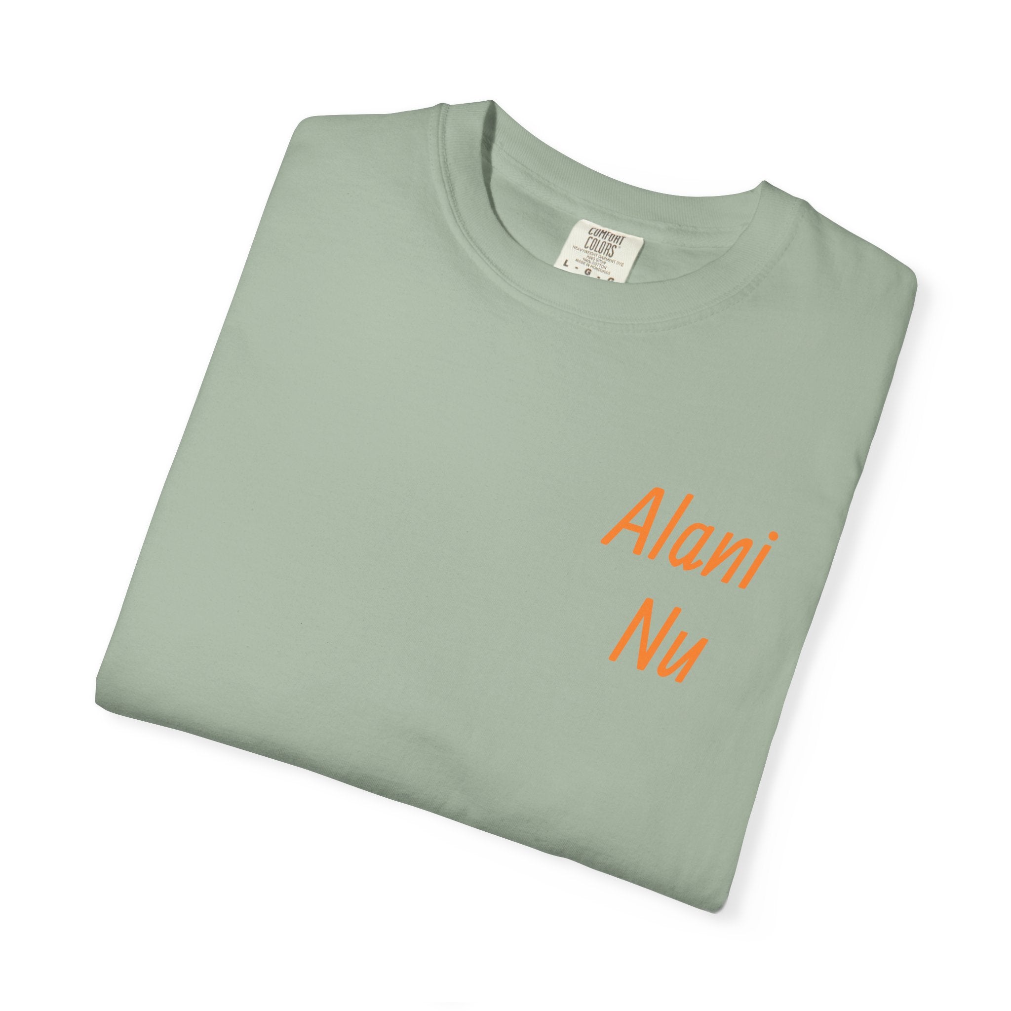 Alani Nu Beach Pop Graphic T-Shirt — Pink Flamingo, Citrus & Soda Can Design
