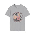 Motherhood Is Kingdom Work Floral T-Shirt