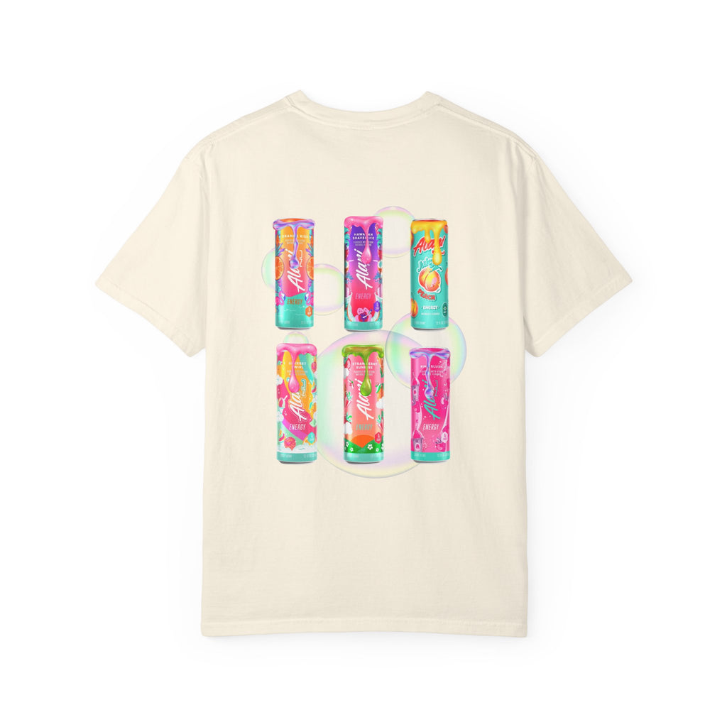 T-Shirt — Alani Nu Energy Drink Can Collage Graphic Tee