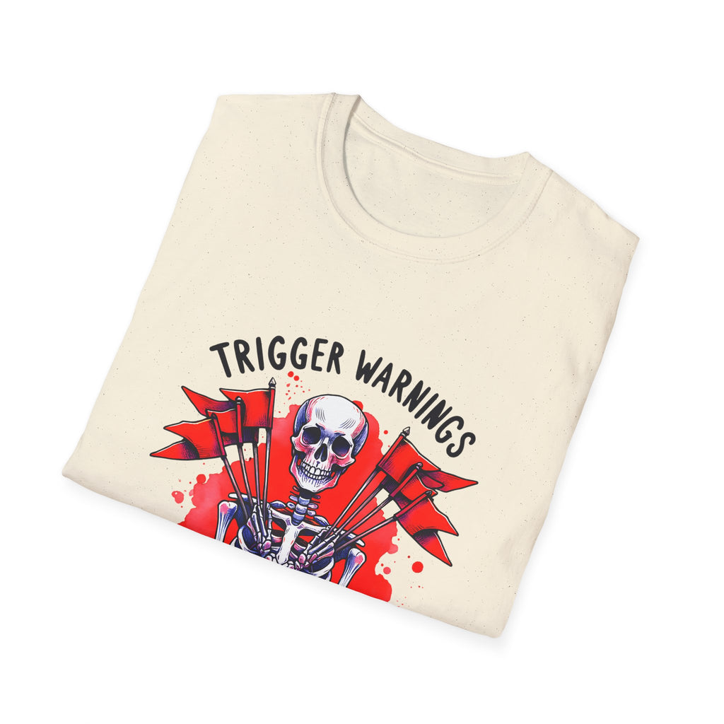 Trigger Warnings Welcome Skeleton T-Shirt